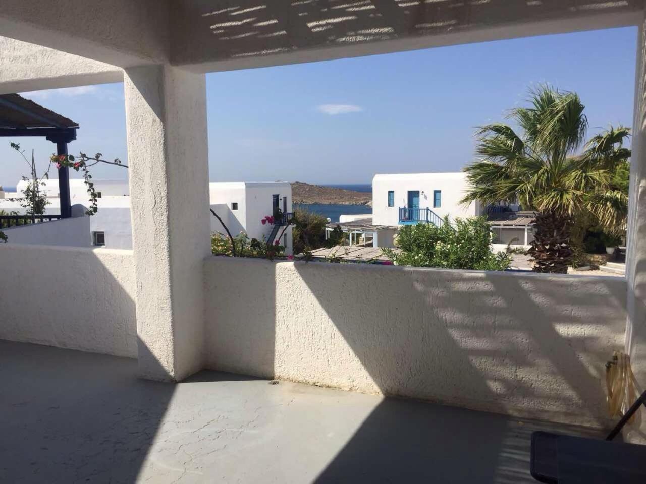 Villa Mykonian House With Shared Pool Ornos  Exterior foto