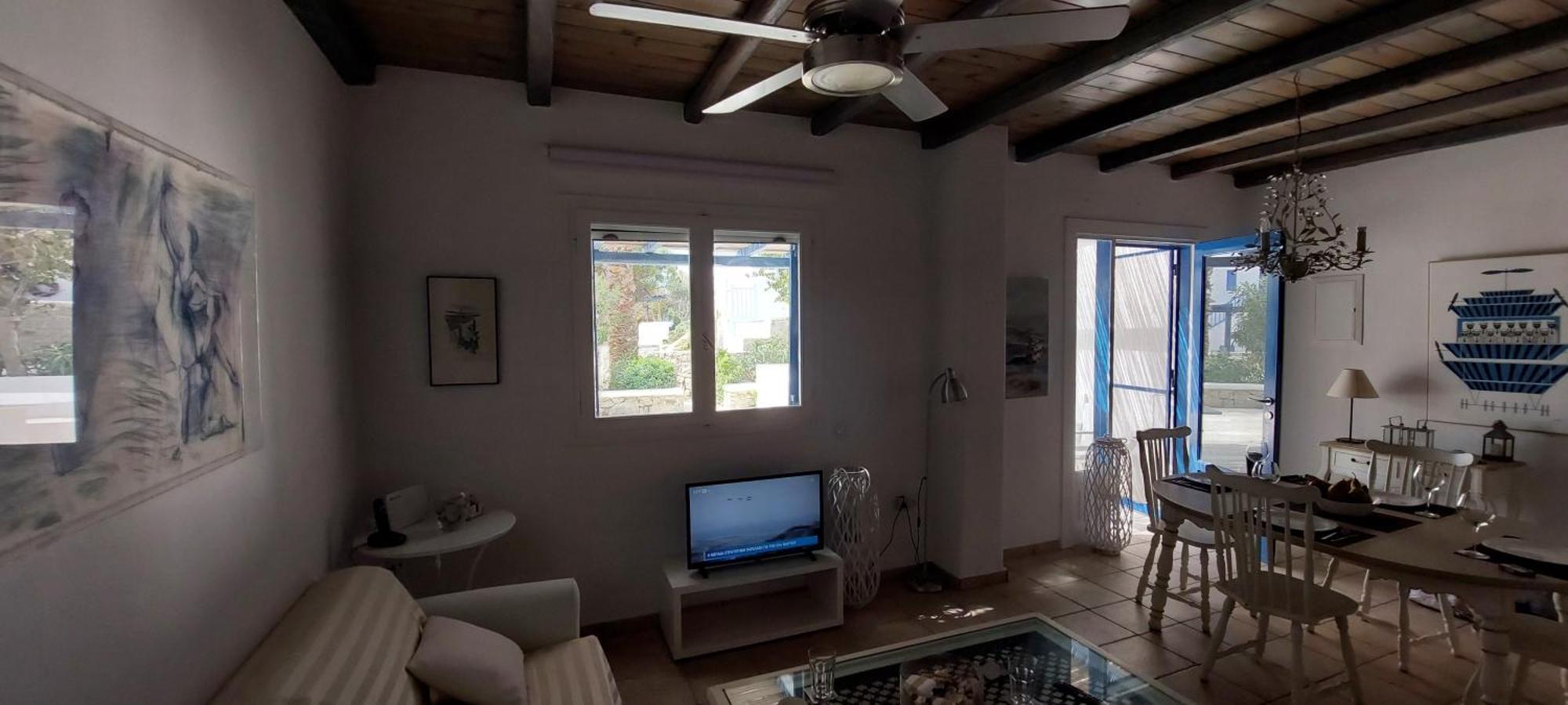 Villa Mykonian House With Shared Pool Ornos  Exterior foto
