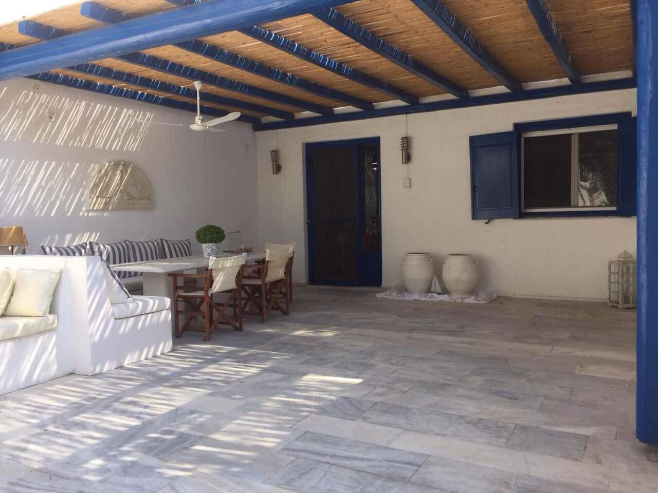 Villa Mykonian House With Shared Pool Ornos  Exterior foto