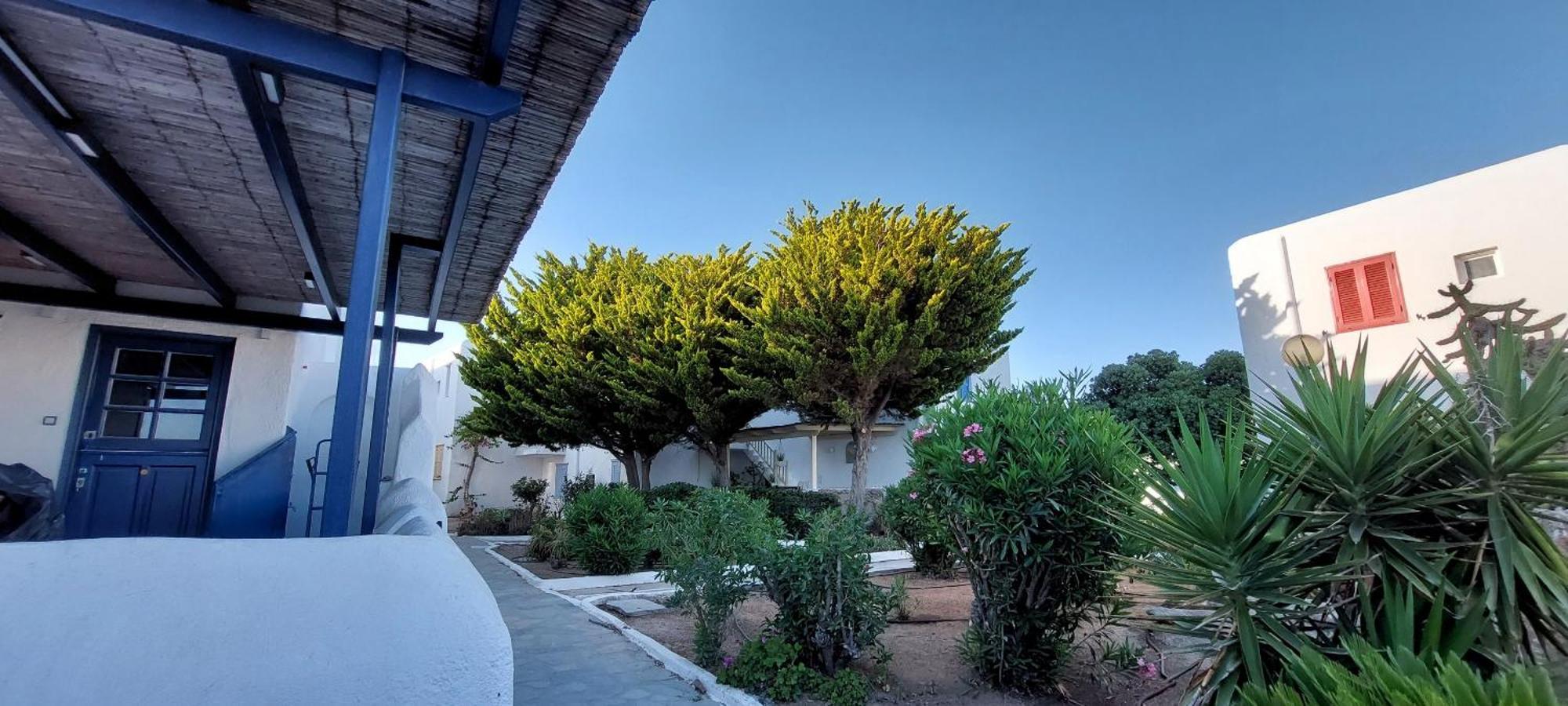 Villa Mykonian House With Shared Pool Ornos  Exterior foto
